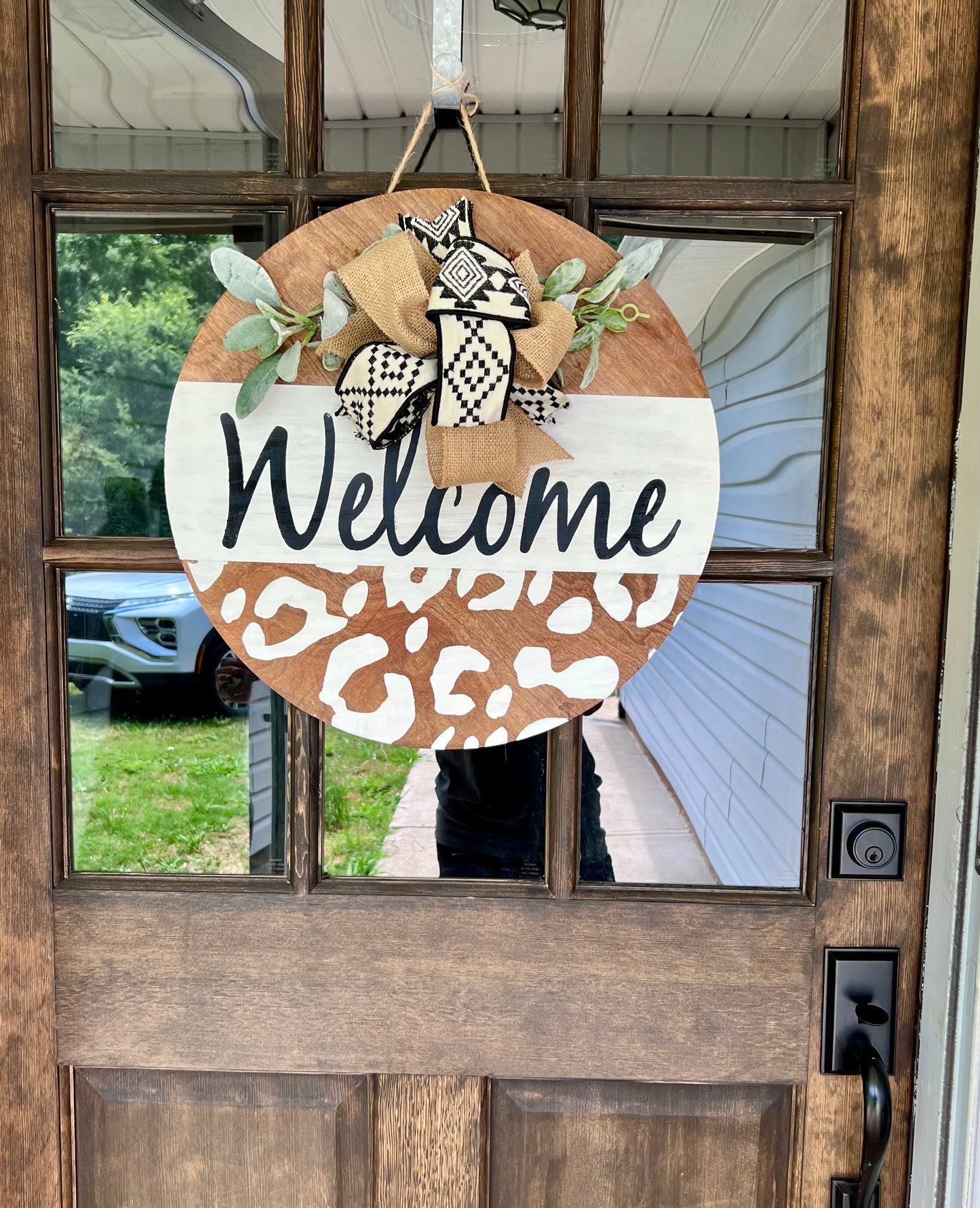 Leopard Door Hanger