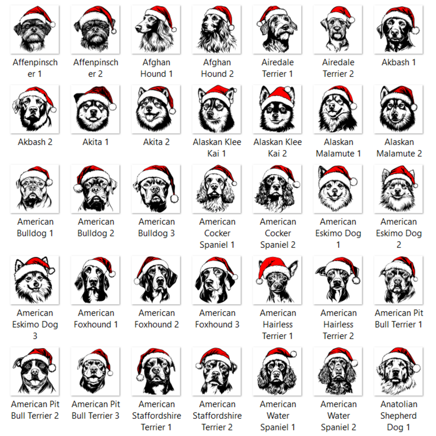 Santa Dog Sweatshirt