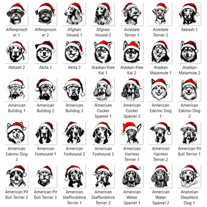 Santa Dog Sweatshirt