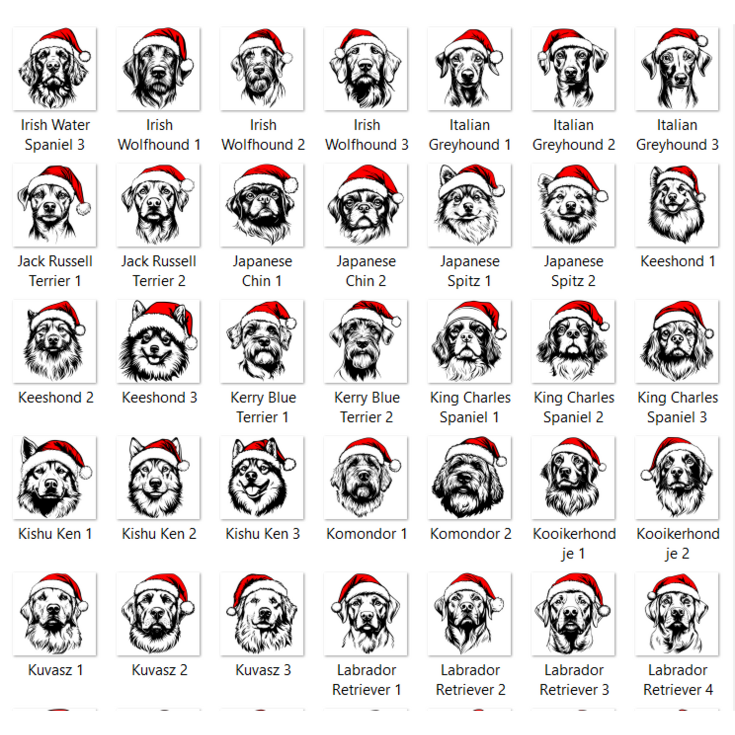 Santa Dog Sweatshirt