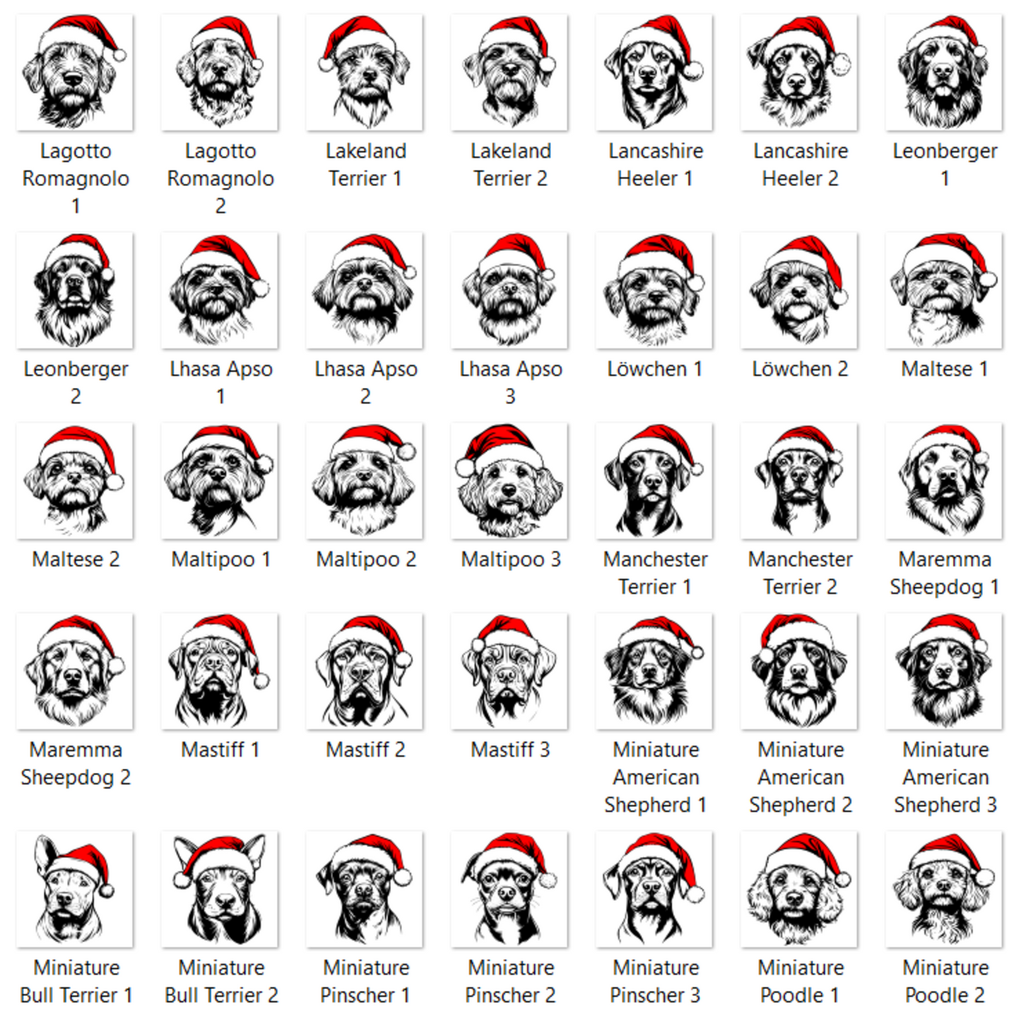 Santa Dog Sweatshirt