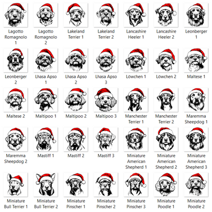 Santa Dog Sweatshirt