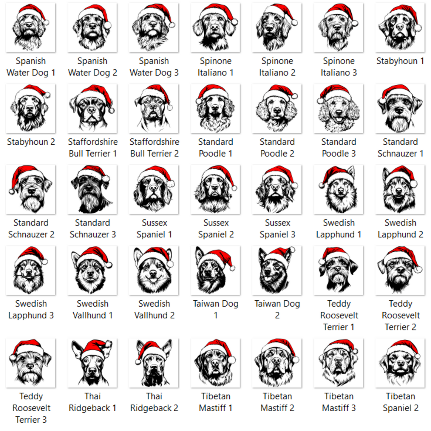 Santa Dog Sweatshirt