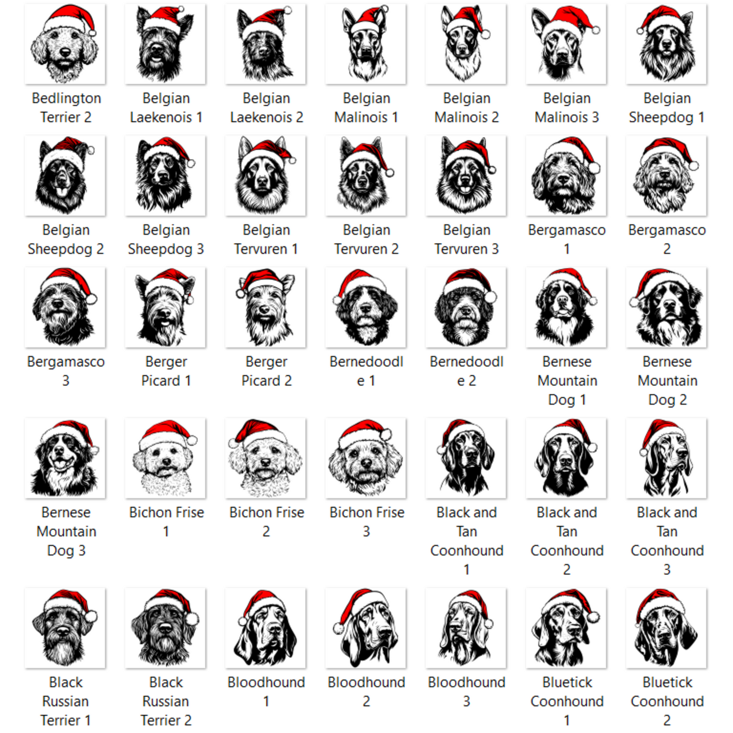 Santa Dog Sweatshirt