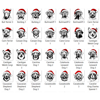 Santa Dog Sweatshirt