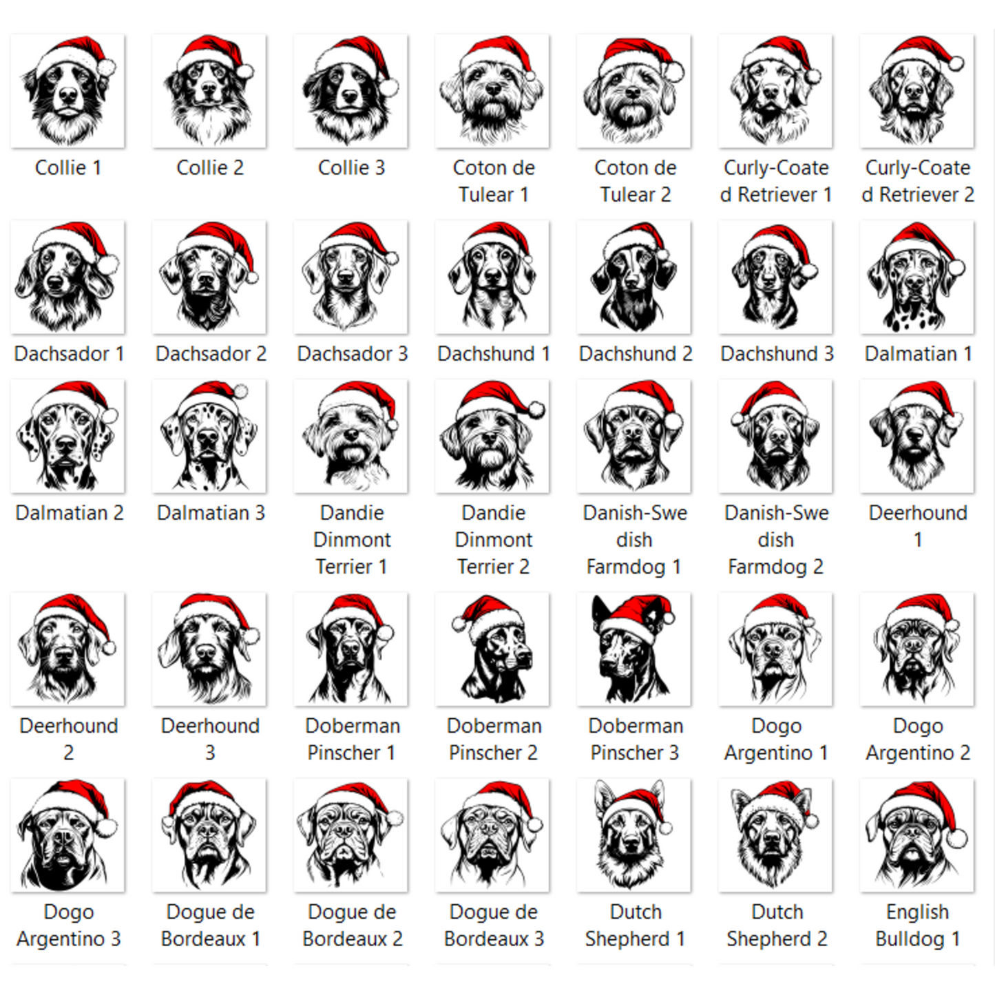 Santa Dog Sweatshirt