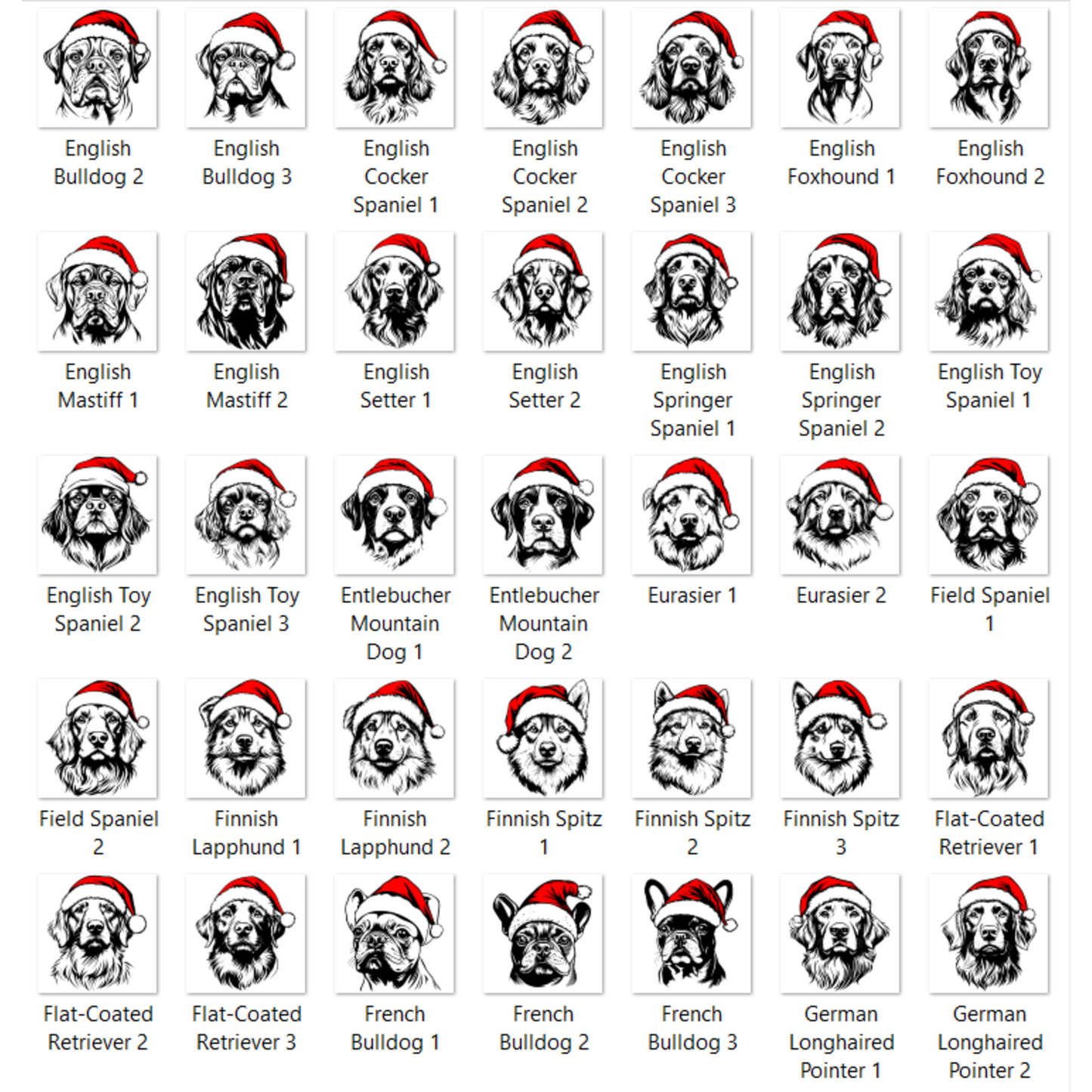 Santa Dog Sweatshirt