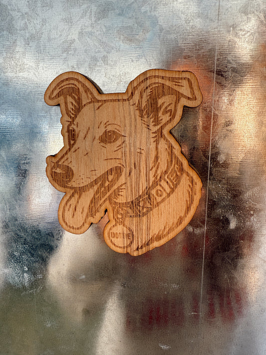 Custom dog magnet